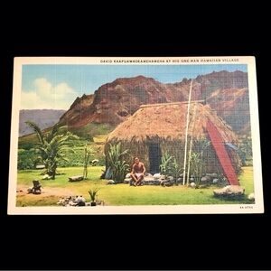 RARE FIND... A Book Piece- Vintage Surfing Postcard